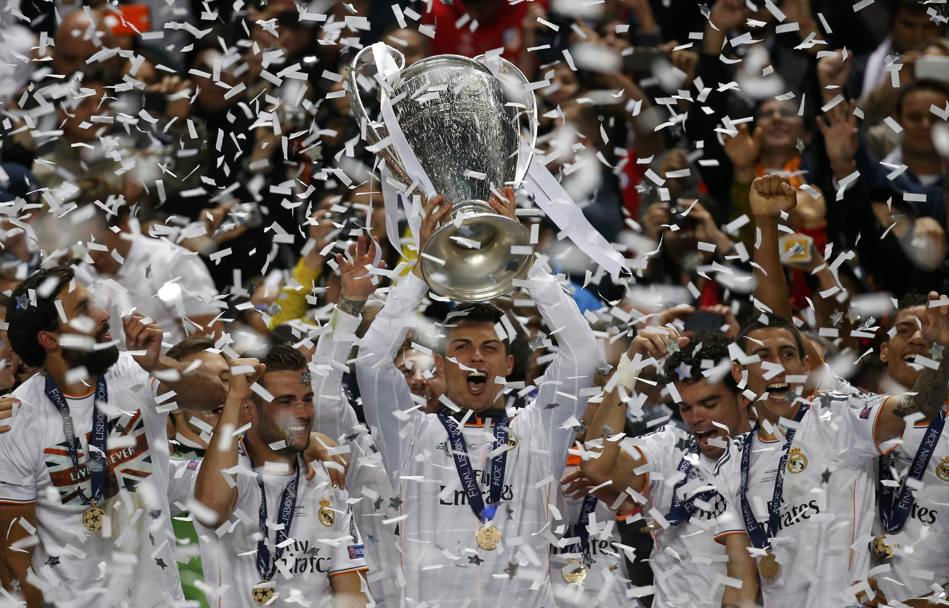 Al Real Madrid dal 2009, vince un&#39;altra Champions nella stagione 2013/14. Il suo palmares  impressionante. Action Images